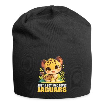 Jaguare Jaguar - Jersey-Beanie - Schwarz - Vorne