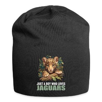 Jaguare Jaguar - Jersey-Beanie - Schwarz - Vorne