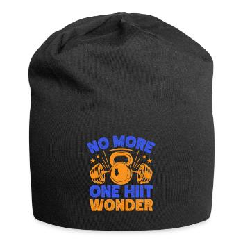 Fitness Fanatics No Hiit Wonder Calisthenics Gym - Jersey-Beanie - Schwarz - Vorne