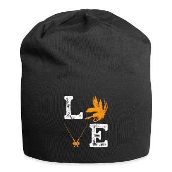Fly Tying Fly Fishing - Jersey Beanie - black - Front