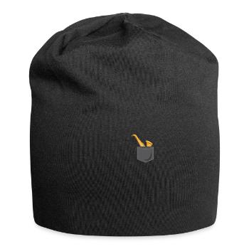 Saxophone Pocket - Jersey-Beanie - Schwarz - Vorne