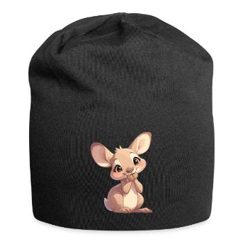 Kangourous Kangourou - Bonnet en jersey - noir - Devant