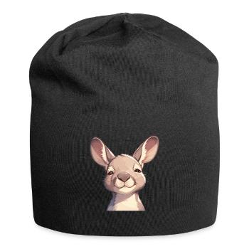 Kangourous Kangourou - Bonnet en jersey - noir - Devant