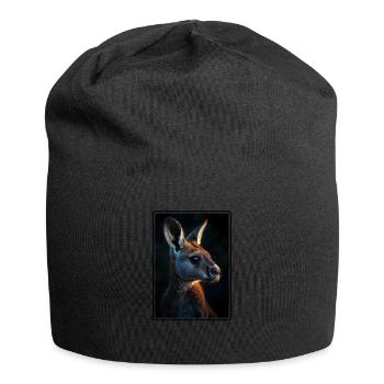 Kangourous Kangourou - Bonnet en jersey - noir - Devant
