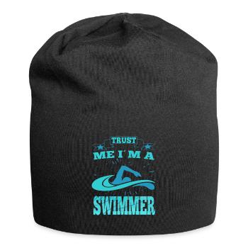 Natation Dire Fais-moi confiance, je suis un nageur - Bonnet en jersey - noir - Devant