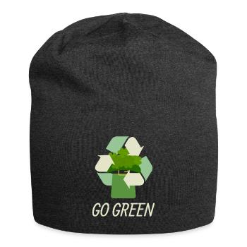 Go Green pour la Saint-Patrick - Bonnet en jersey - charbon - Devant