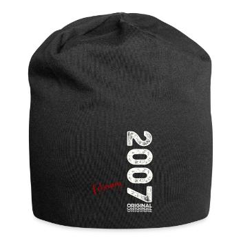 18. Geburtstag Geschenk Mann Original Februar 2007 - Jersey-Beanie - Schwarz - Vorne