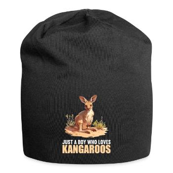 Kangourous Kangourou - Bonnet en jersey - noir - Devant