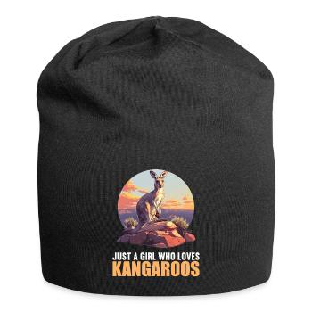 Kangourous Kangourou - Bonnet en jersey - noir - Devant