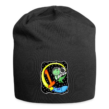 Number 1 Number One - Dinosaur Motif - Jersey Beanie - black - Front