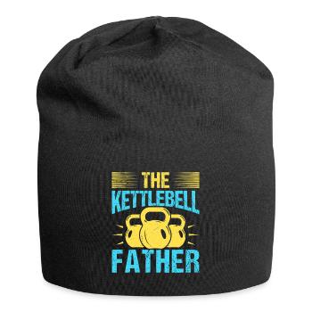Fanatiques de fitness Le père de kettlebell - Bonnet en jersey - noir - Devant
