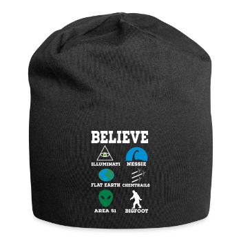 Conspiration - Bonnet en jersey - noir - Devant