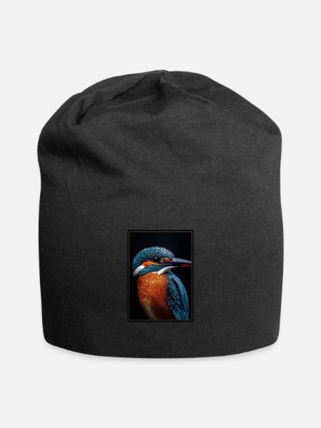 Eisvögel Eisvogel - Jersey-Beanie - Schwarz