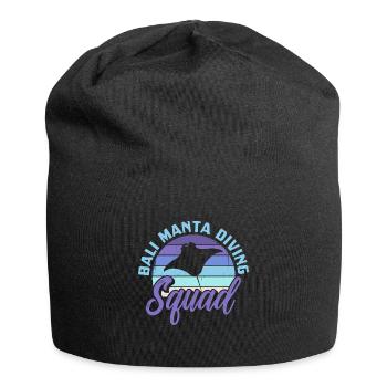 Bali Manta Diving Squad Pacific Polynesian Manta - Jersey-Beanie - Schwarz - Vorne