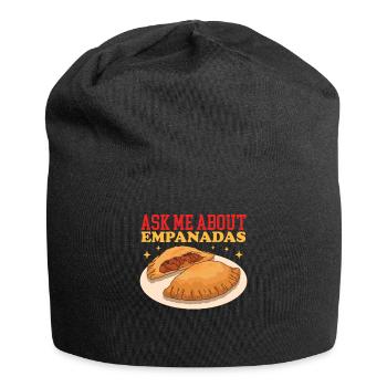 Empanada Dumpling Cadeau d’Empanada - Bonnet en jersey - noir - Devant
