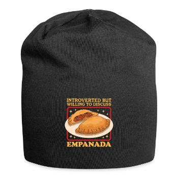 Empanadas Dumpling Empanada Cadeau - Bonnet en jersey - noir - Devant