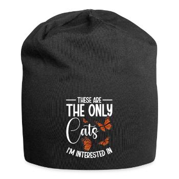 Butterflies The Monarch Butterfly Monarch - Jersey-Beanie - Schwarz - Vorne