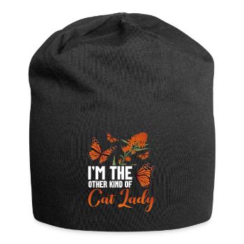 Butterflies The Monarch Milkweed Monarch Butterfly - Jersey-Beanie - Schwarz - Vorne