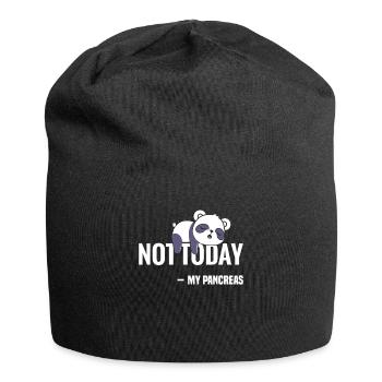 Only losers need a pancreas - Jersey Beanie - black - Front