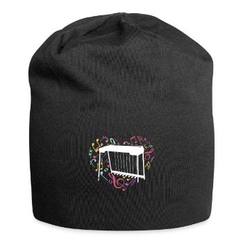 Ich Spiele Pedal-steel-gitarre, Was Ist Deine - Jersey-Beanie - Schwarz - Vorne