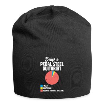 Ich Empfehle Nicht, Meine Pedal -stahl -gitarre - Jersey-Beanie - Schwarz - Vorne