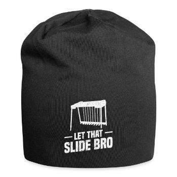 Lassen Sie Diese Folie Bro - Jersey-Beanie - Schwarz - Vorne