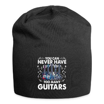 Bassgitarrist Gitarrist E -Gitarre - Jersey-Beanie - Schwarz - Vorne