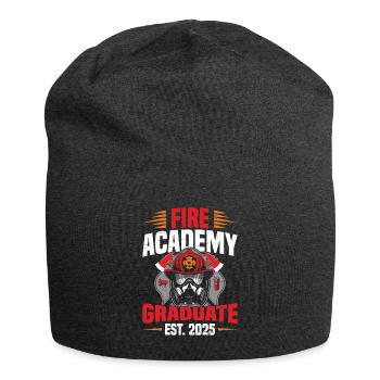 Fire Academy Absolvent Est 2025 - Jersey-Beanie - Anthrazit - Vorne