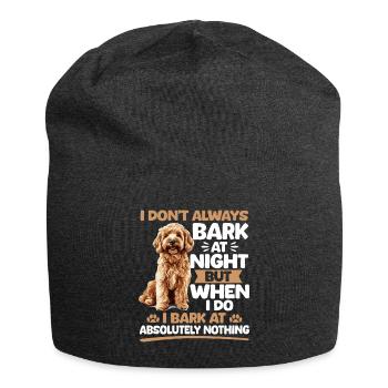 Propriétaire de chien Goldendoodle - Bonnet en jersey - charbon - Devant