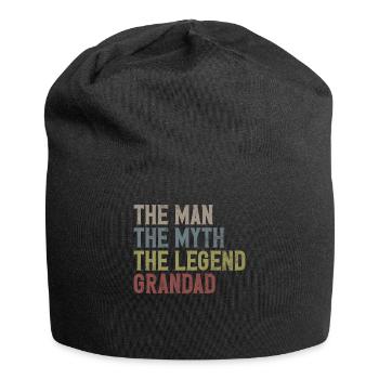 Grand-père Grand-père Pops Grand-parent - Bonnet en jersey - noir - Devant