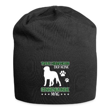 Sennenhund nicht vertrauen Schweizer Sennenhund - Jersey-Beanie - Schwarz - Vorne