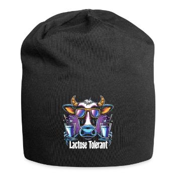 Lactose tolerant - Jersey Beanie - black - Front