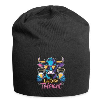 Lactose tolerant - Jersey Beanie - black - Front