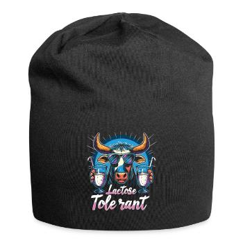 Lactose tolerant - Jersey Beanie - black - Front