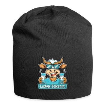 Lactose tolerant - Jersey Beanie - black - Front