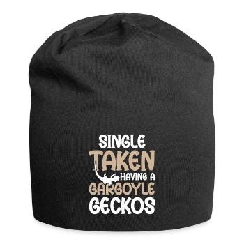Single Genommen Mit Gargoyle Geckos - Jersey-Beanie - Schwarz - Vorne