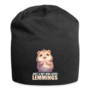 Lemmings Lemming - Bonnet en jersey - noir - Devant