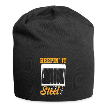 Country Music steelin Pedal Steel Guitarist - Jersey-Beanie - Schwarz - Vorne