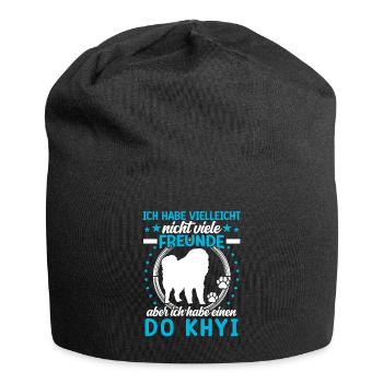 Do Khyi is my friend Tibetan Mastiff - Jersey Beanie - black - Front