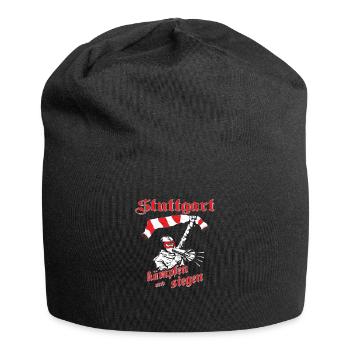 Stuttgart kämpfen und siegen No II - Jersey-Beanie - Schwarz - Vorne