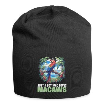 Macaw's Era - Jersey Beanie - black - Front