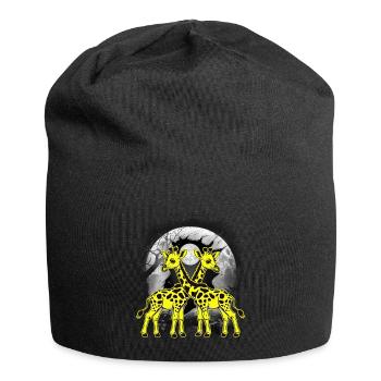 Girafe Girafe Enfant Enfants - Bonnet en jersey - noir - Devant