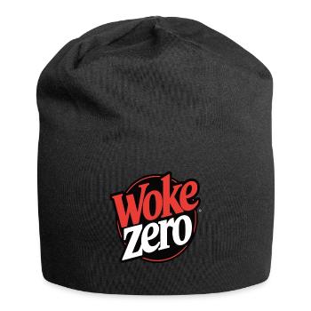 WOKE ZERO Design anti-wroke ironique - Bonnet en jersey - noir - Devant