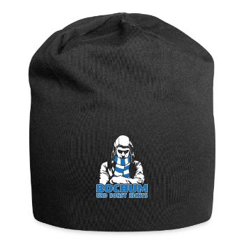 Bochum und sonst nichts - Jersey-Beanie - Schwarz - Vorne