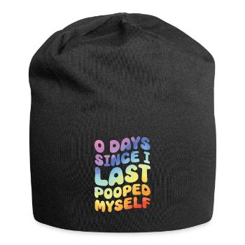 Funny Cooped Mir Badezimmer meme - Jersey-Beanie - Schwarz - Vorne