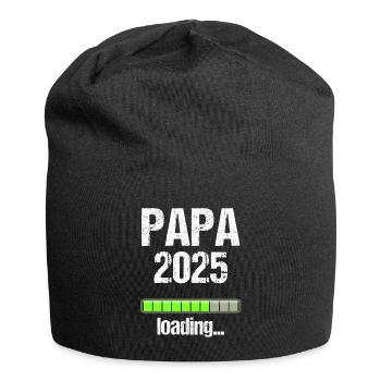 Dad 2025 Gift Men Men Father Pregnant - Jersey Beanie - black - Front