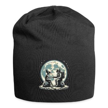 Alien - Jersey-Beanie - Schwarz - Vorne