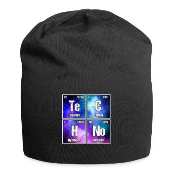 Techno House Party EDM Festival Goa Electro Rave - Bonnet en jersey - noir - Devant