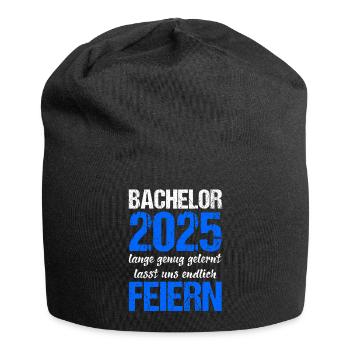 Bachelor 2025 Learned Enough Gift Student Uni - Jersey Beanie - black - Front