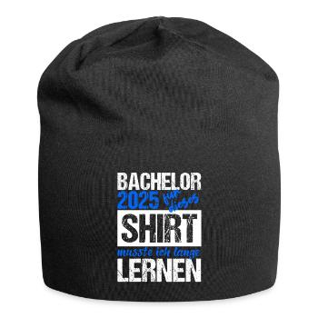 Bachelor 2025 Learned Enough Gift Student Uni - Jersey Beanie - black - Front